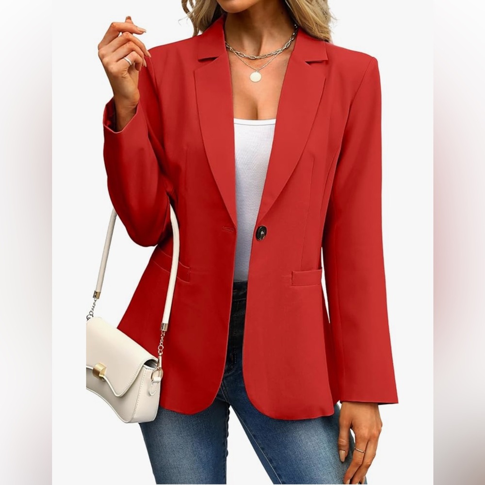 XXL Red Elleven Women’s Blazer